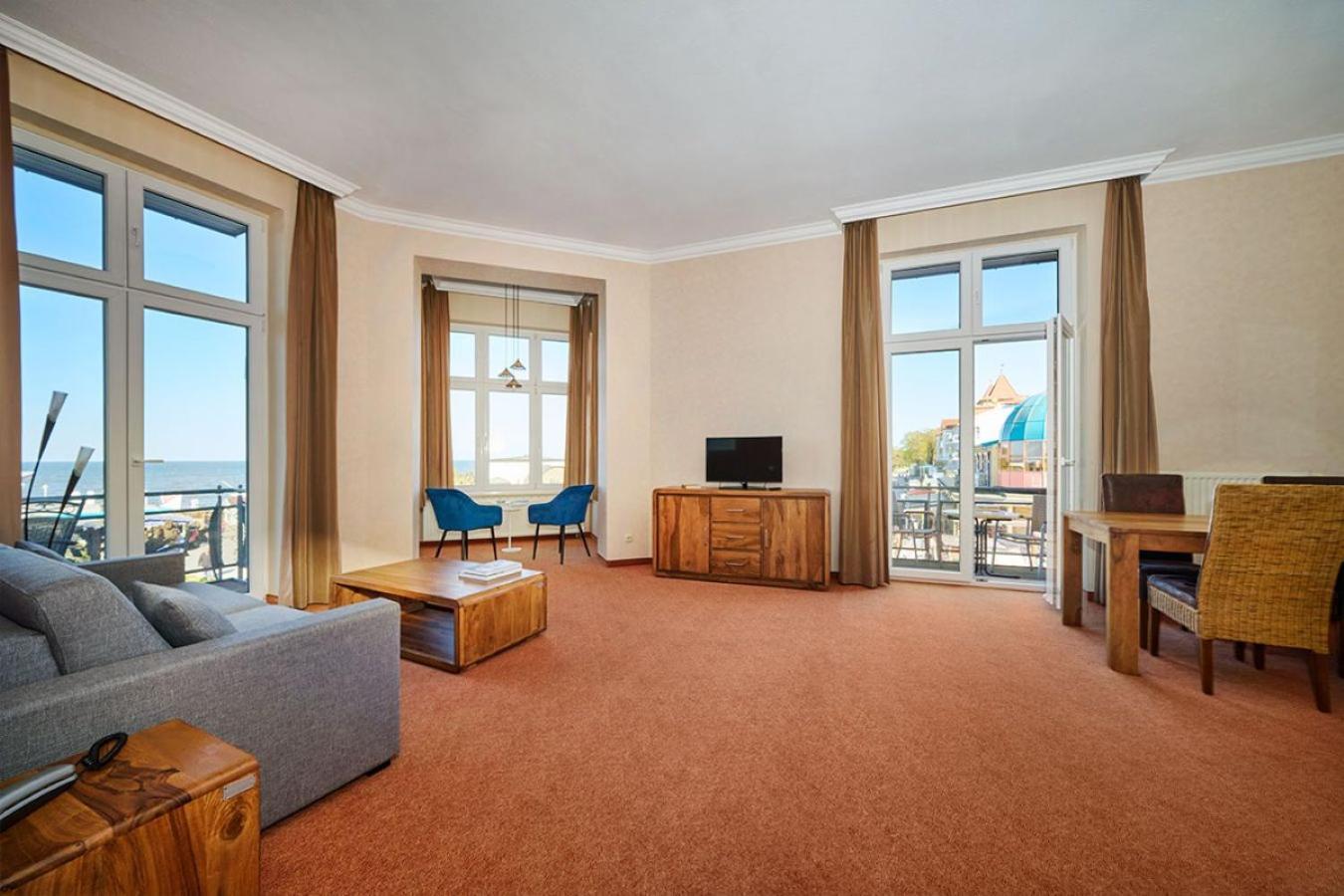 צינוביץ Strand- Und Wellnesshotel Preussenhof מראה חיצוני תמונה