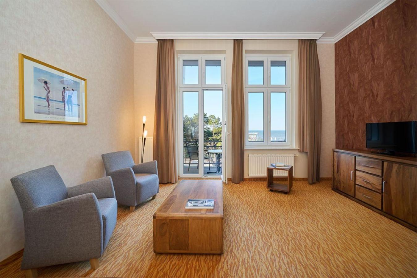 צינוביץ Strand- Und Wellnesshotel Preussenhof מראה חיצוני תמונה