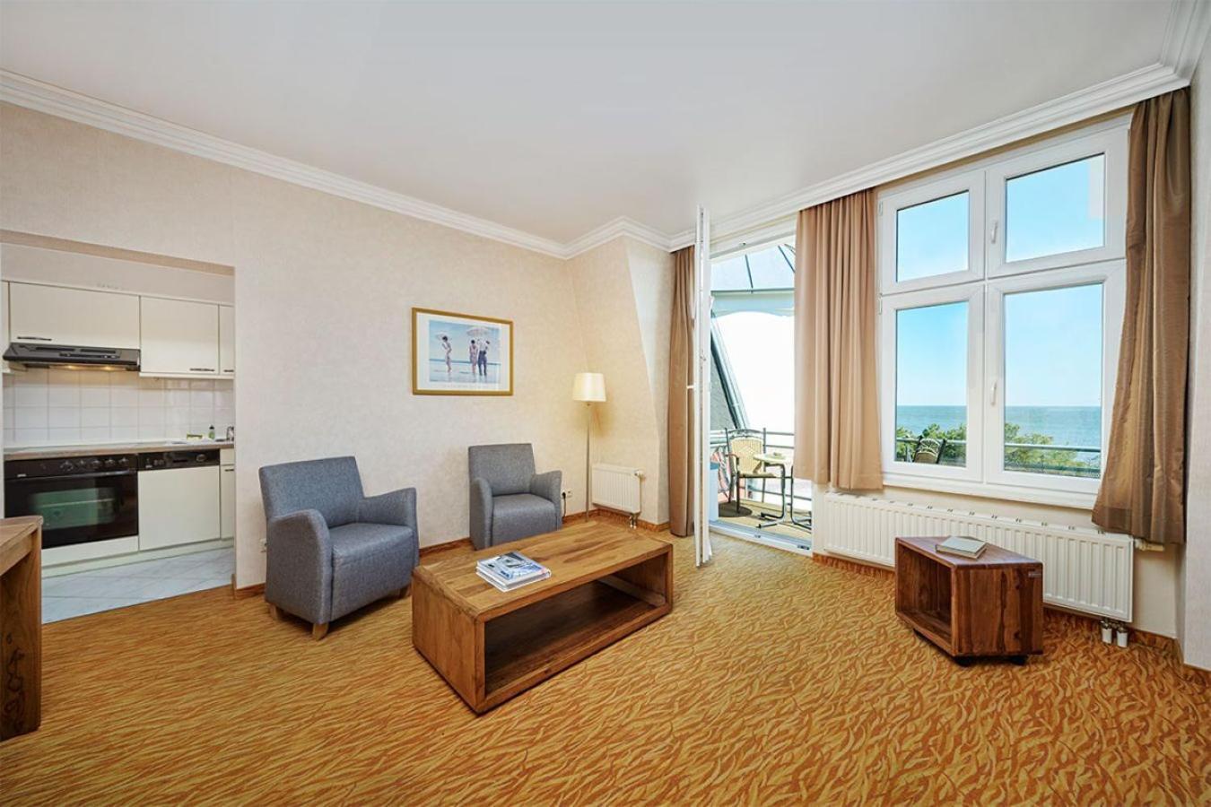 צינוביץ Strand- Und Wellnesshotel Preussenhof מראה חיצוני תמונה